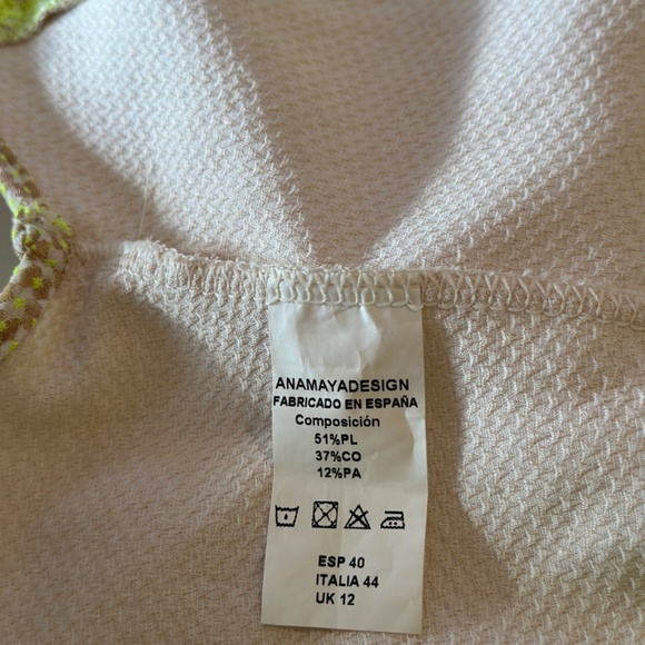 Ana Maya Jacuard Fit& Flare dress size 40/L - Picture 5 of 9